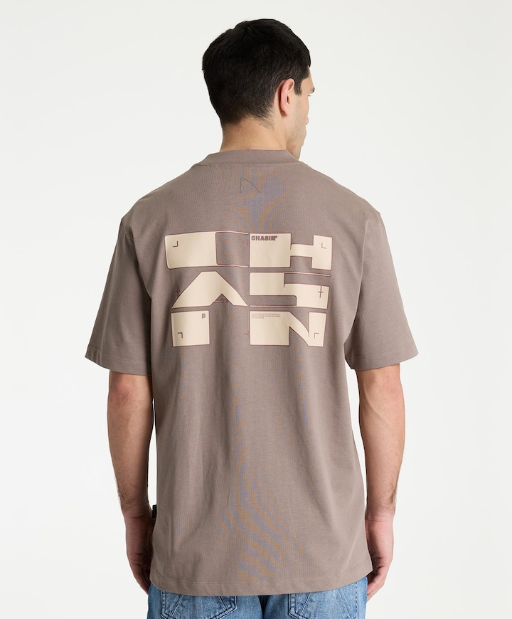 Heren T-shirt grijs