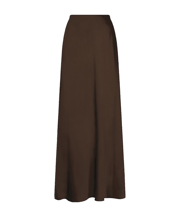 Dames rok bruin