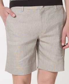 ALVINPL 769 WALNUT LINEN heren korte broek beige