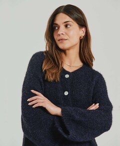 Dames vest paars