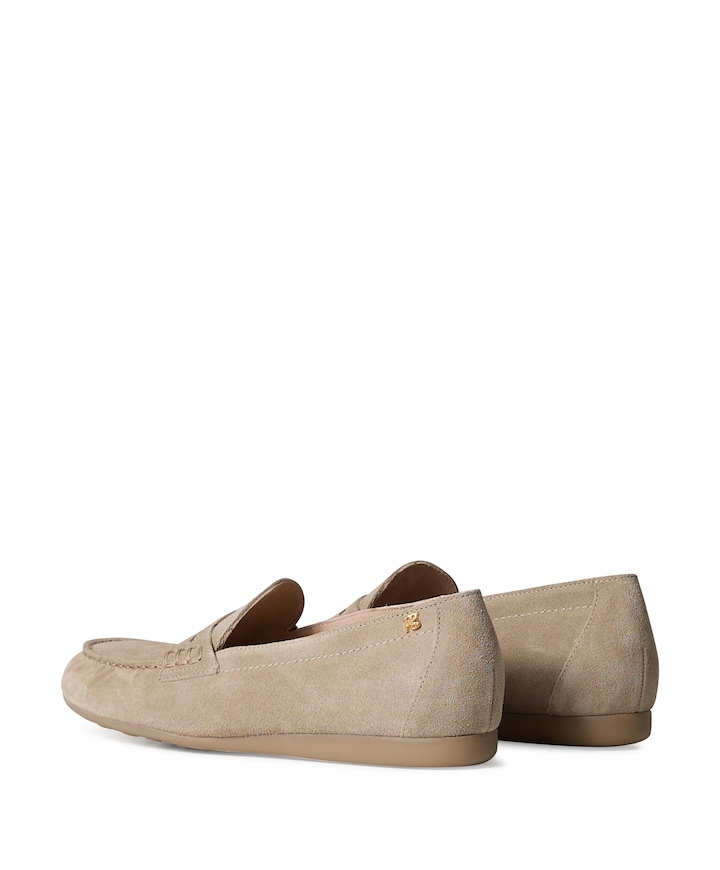 dames loafers beige