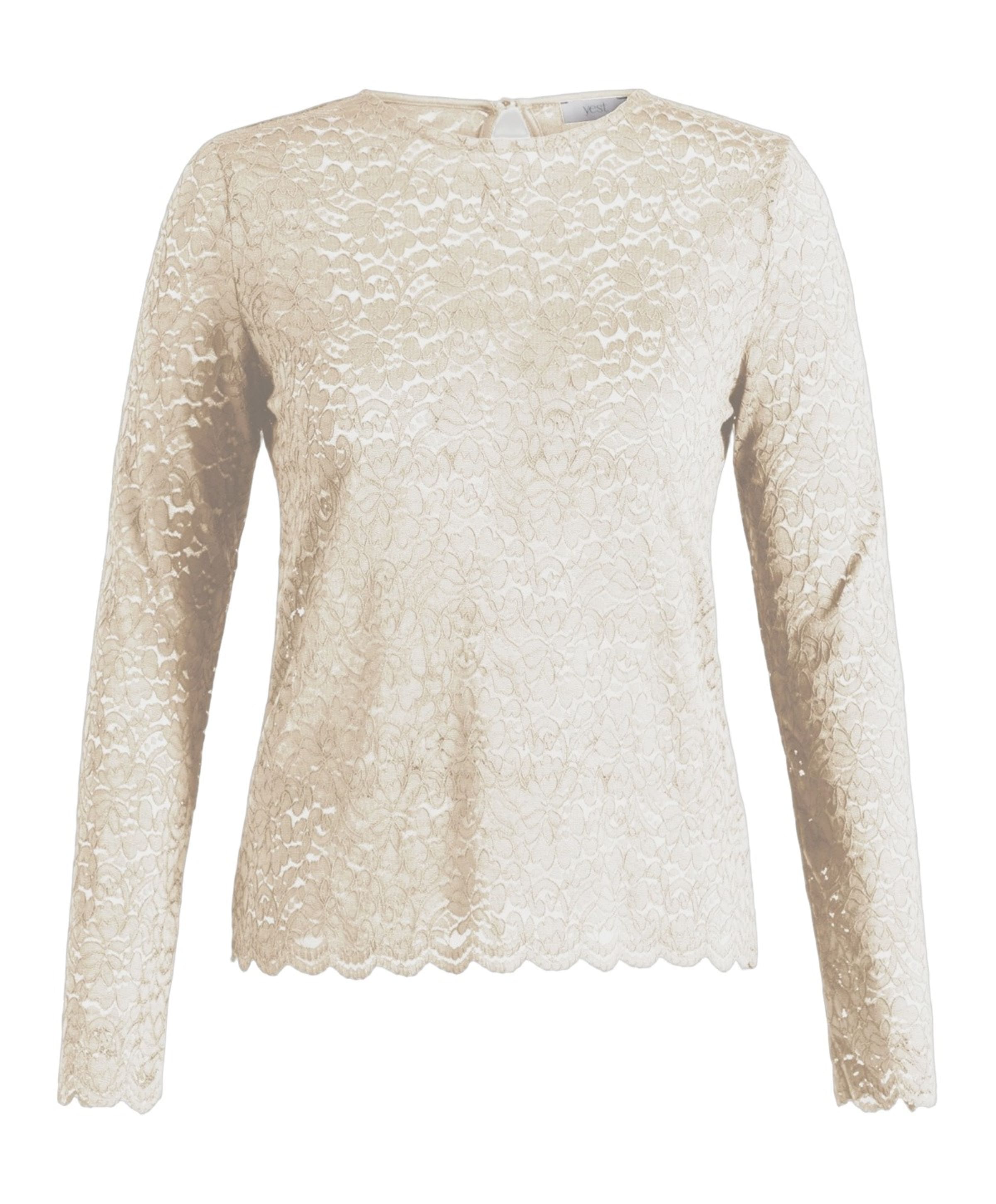 Dames top beige