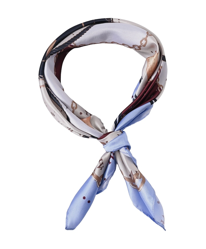 Dames sjaal blauw