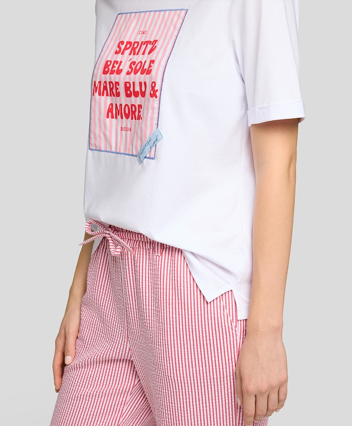 Dames T-shirt wit