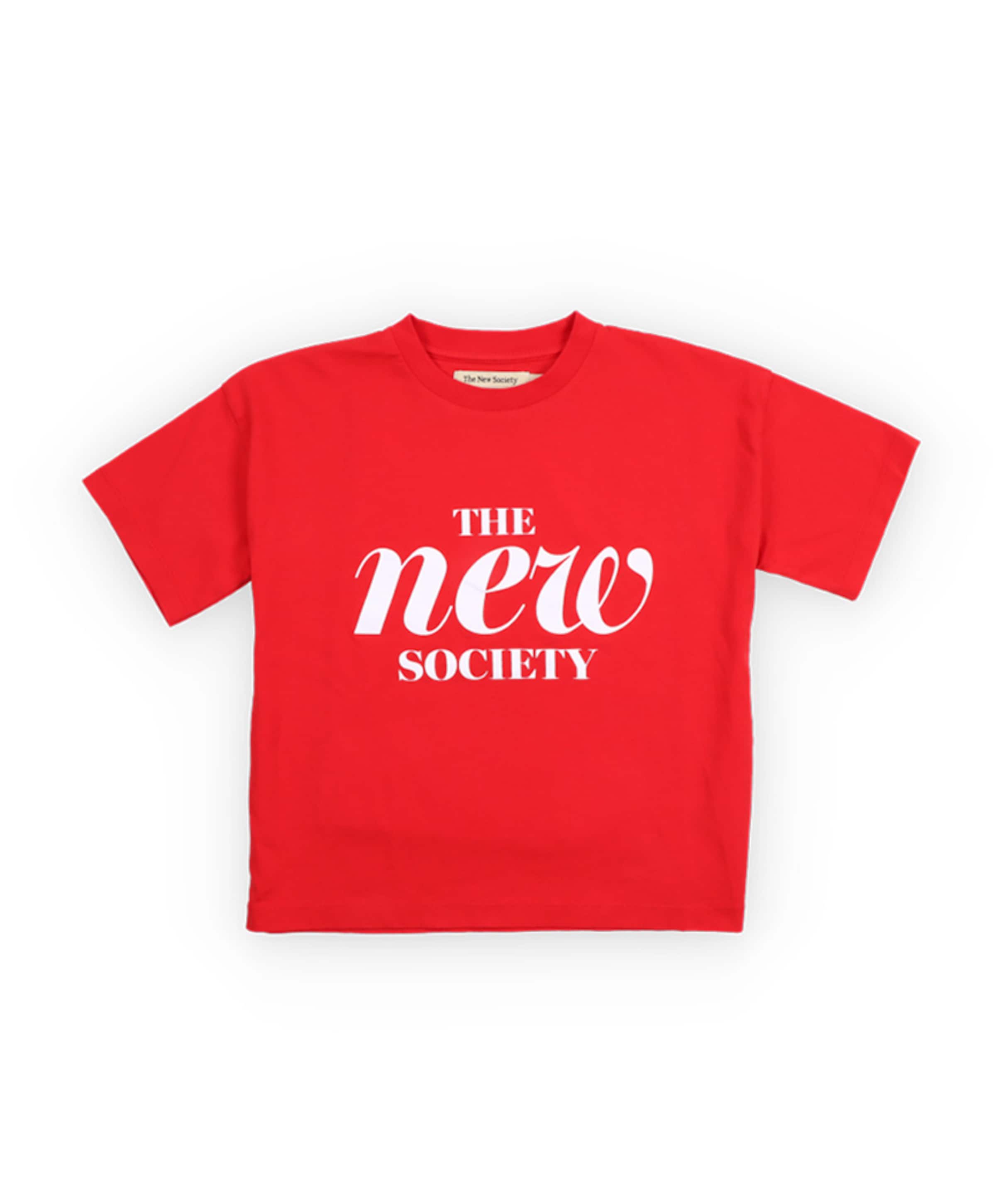 Uniseks t-shirt rood