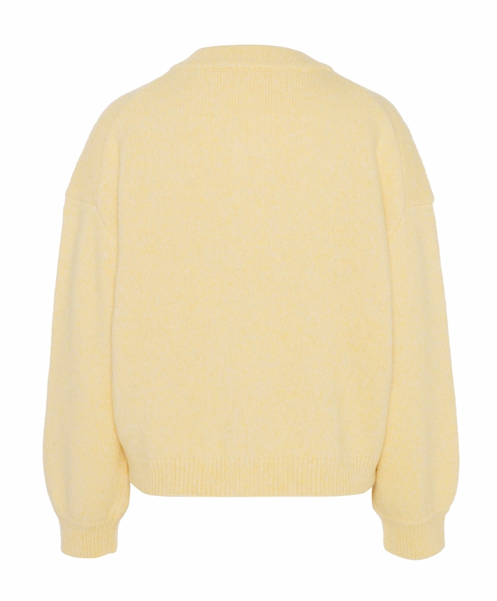 Dames vest geel