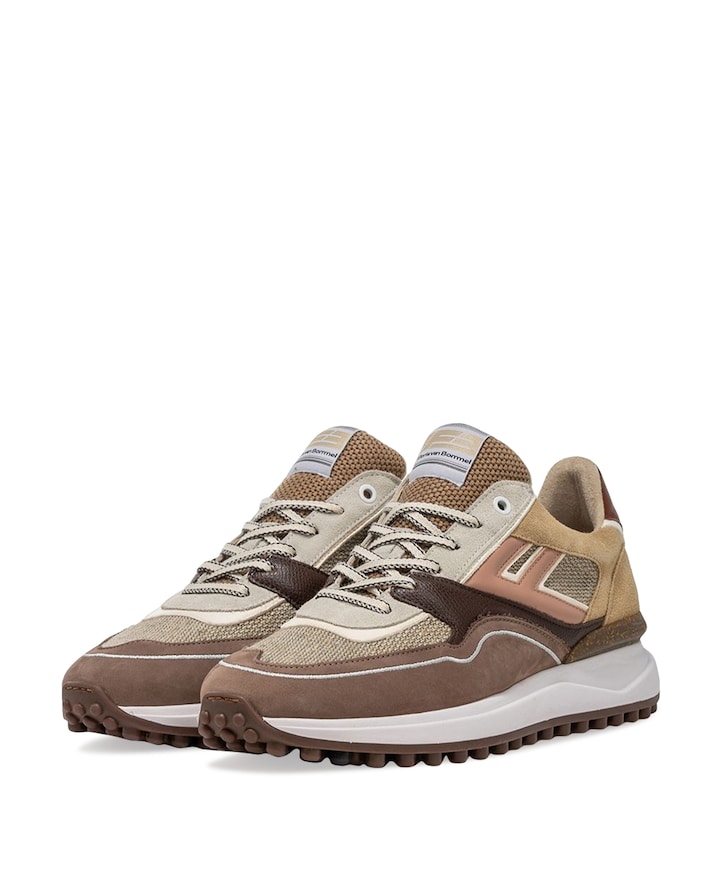 heren sneakers bruin