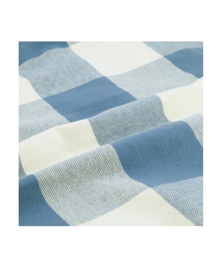 Overhemd lange mouw blauw