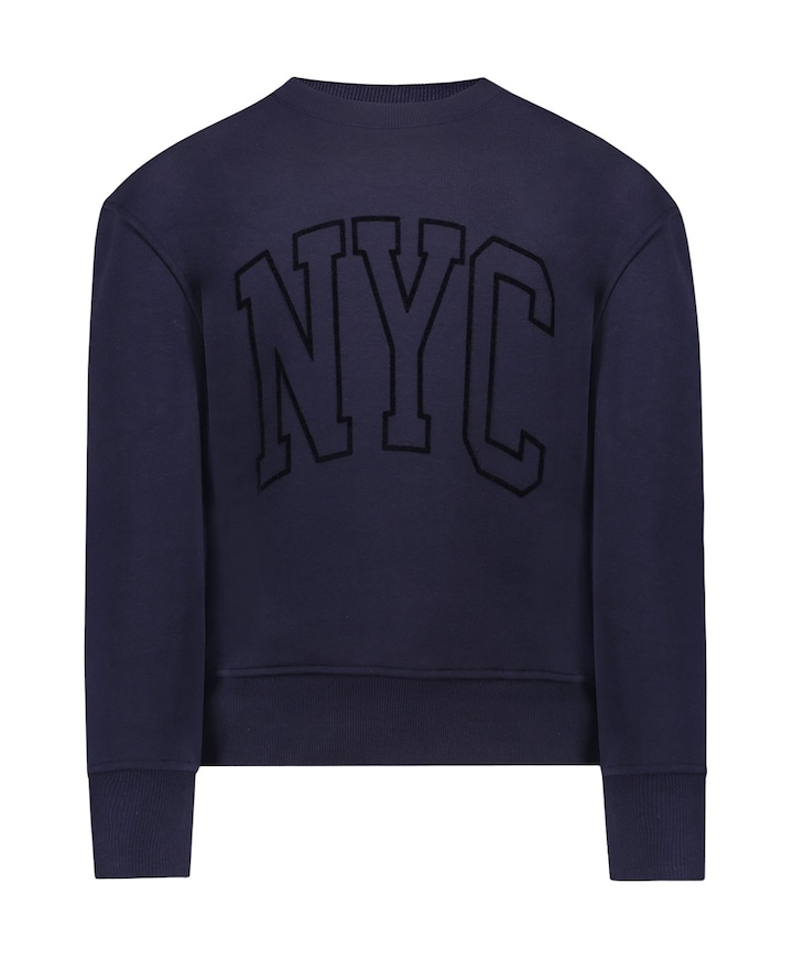 Meisjes sweater blauw