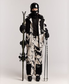 Heren ski-jas ecru