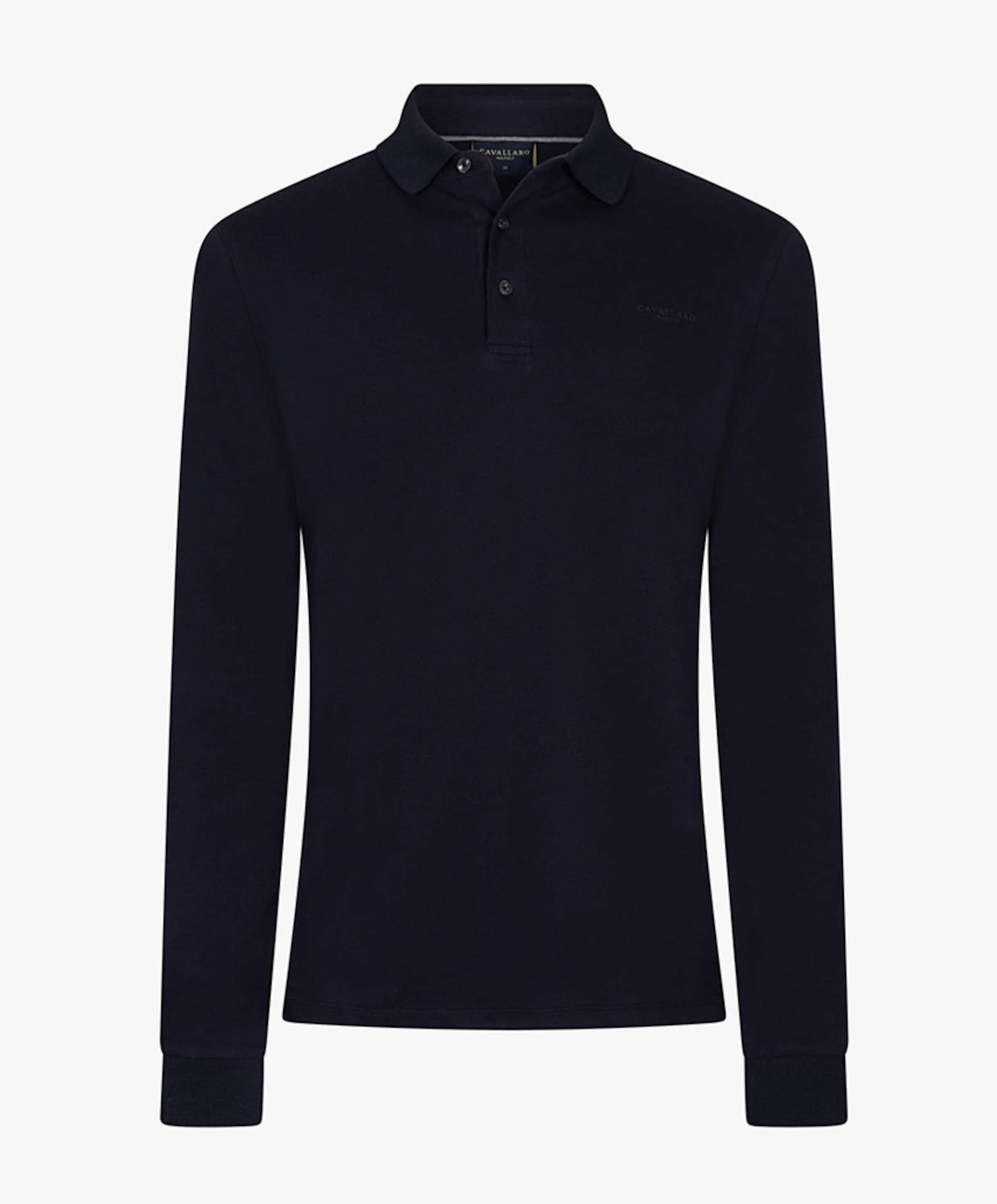 Heren polo blauw