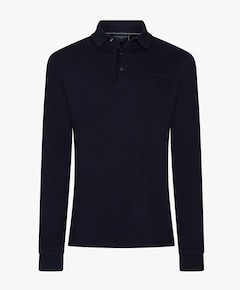 Heren polo blauw