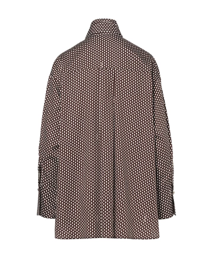 Dames blouse bruin
