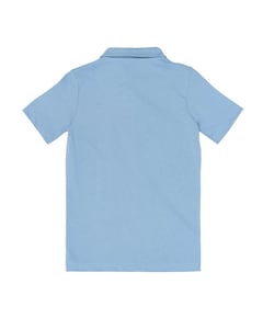 Jongens polo blauw