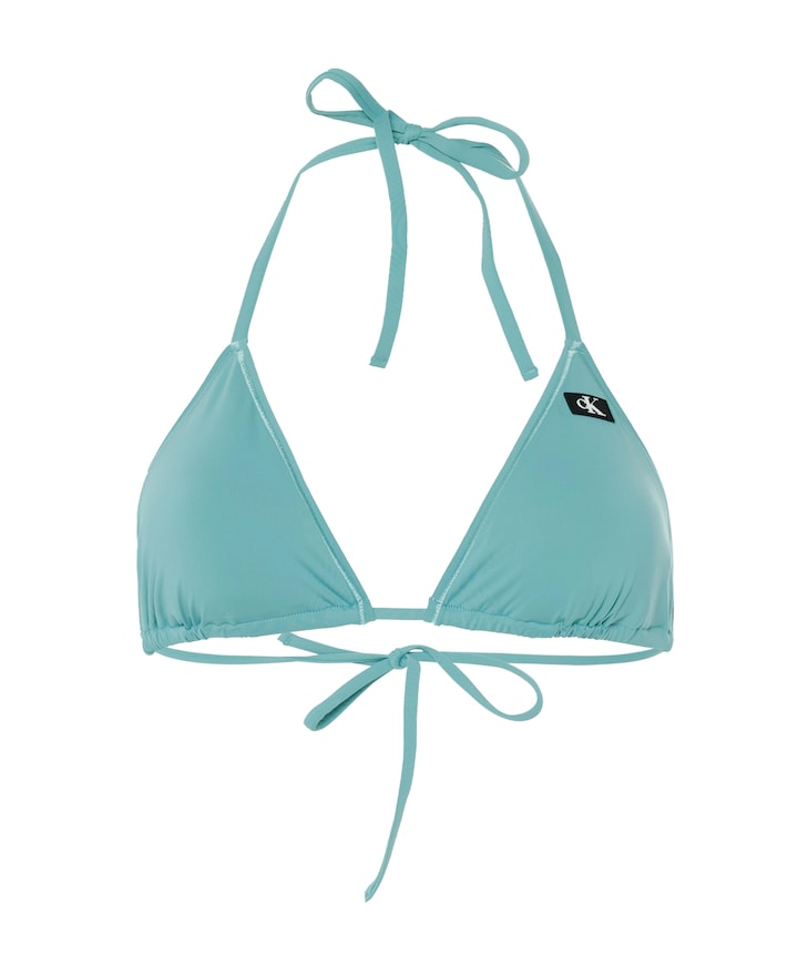 Bikinitop blauw