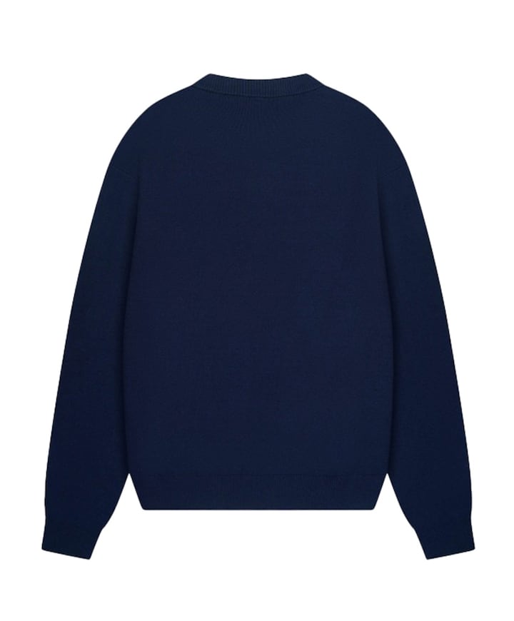Heren sweater blauw