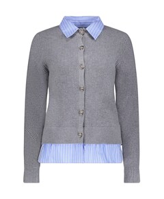 Dames vest grijs