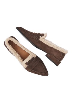 Jazz Vica dames loafers bruin