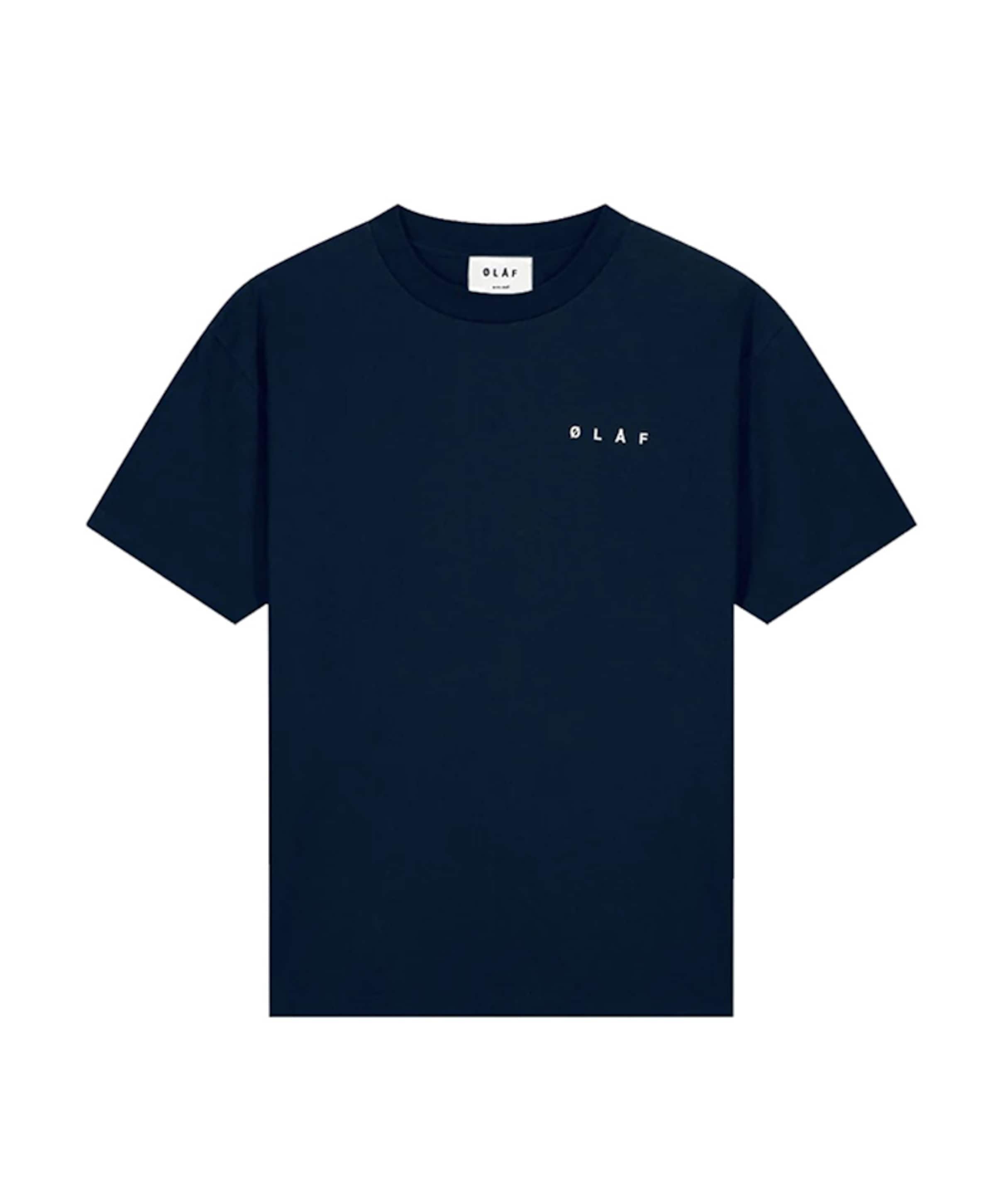 Heren t-shirt blauw