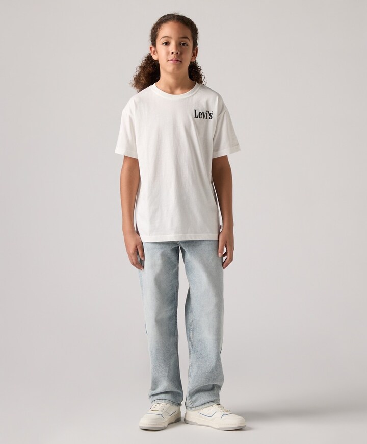 LVB stay loose taper jeans jongens jeans blauw