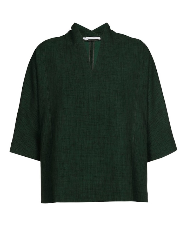 Dames blouse groen