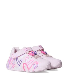 UNO LITE -HEARTSTATUS meisjes sneakers roze