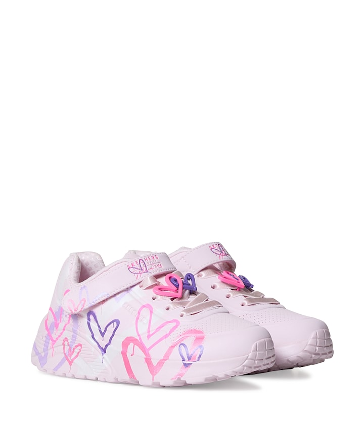 UNO LITE -HEARTSTATUS meisjes sneakers roze