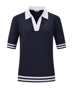 Dames polo blauw