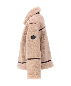 Meisjes jas beige