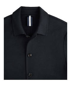 Heren overshirt blauw