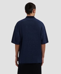 Heren polo blauw