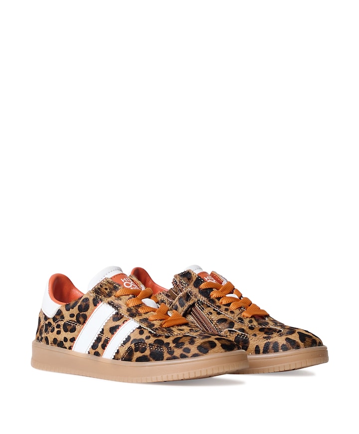 meisjes sneakers bruin