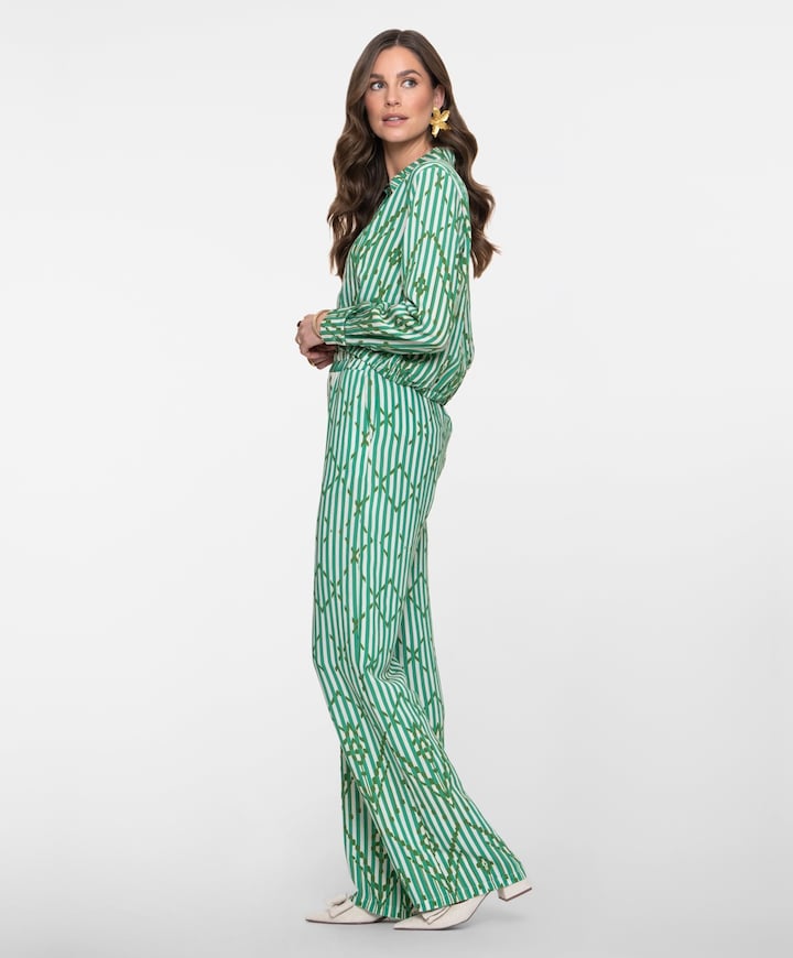 Dames blouse groen