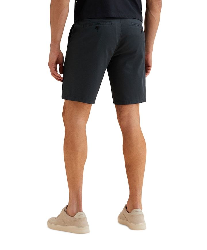 V65 DOBBY STRETCH PAKKET SH heren korte broek blauw