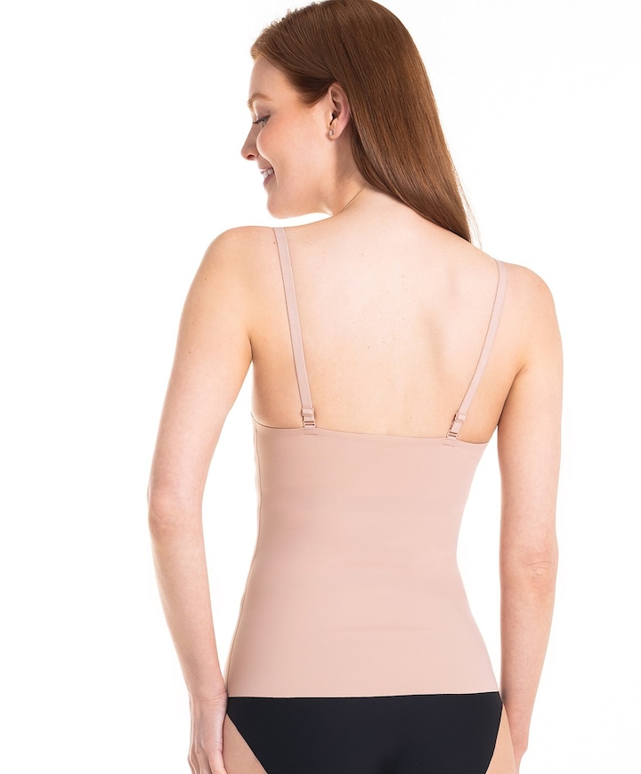 Dames shapewear top beige