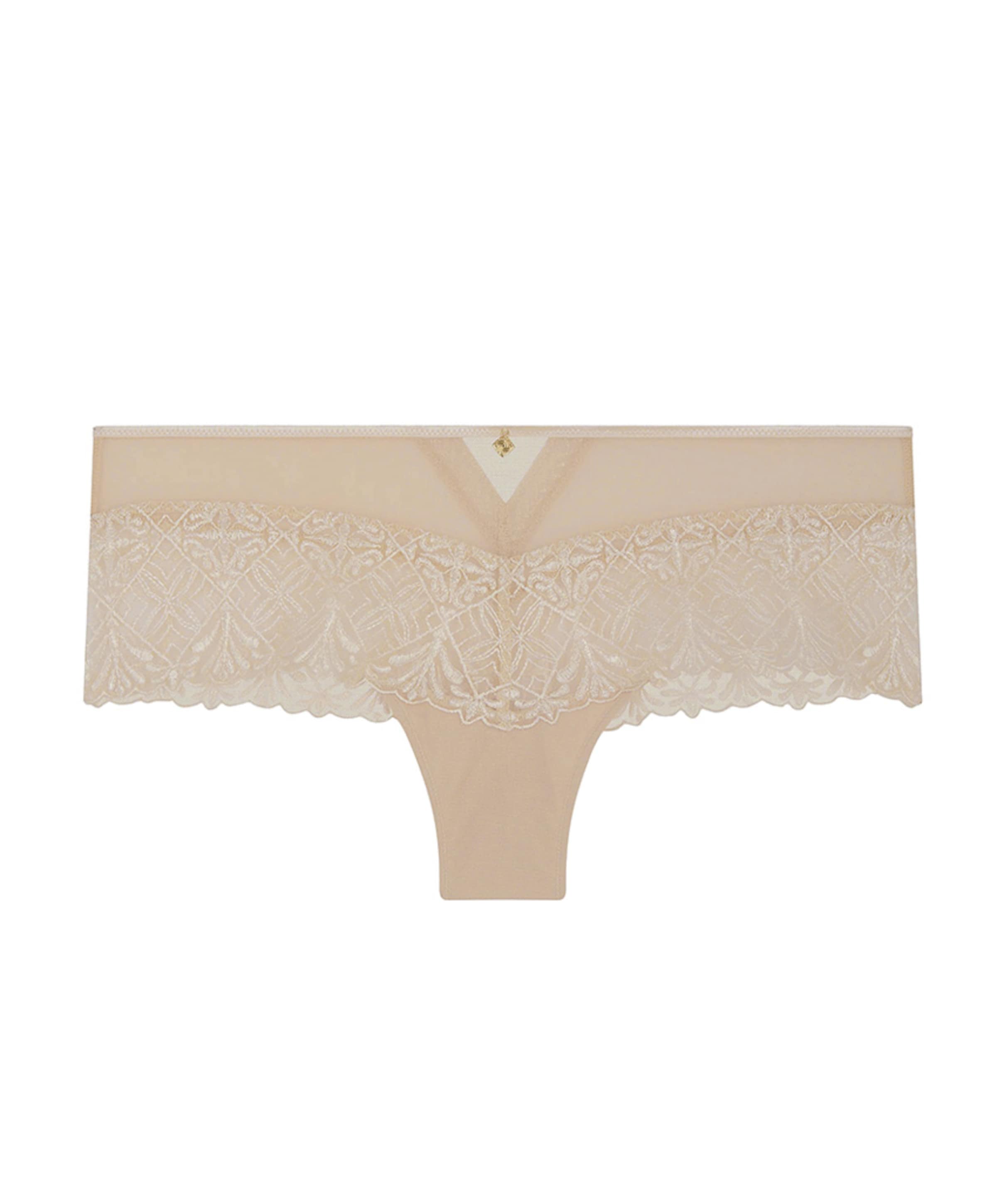 Dames short beige