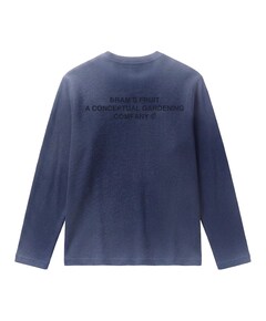 Heren longsleeve blauw