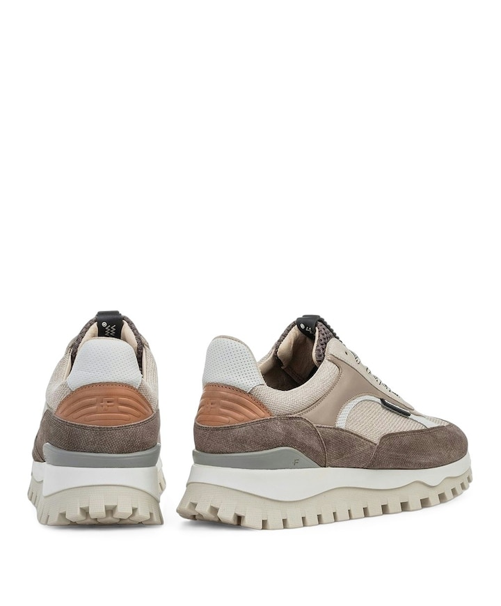 heren sneakers beige