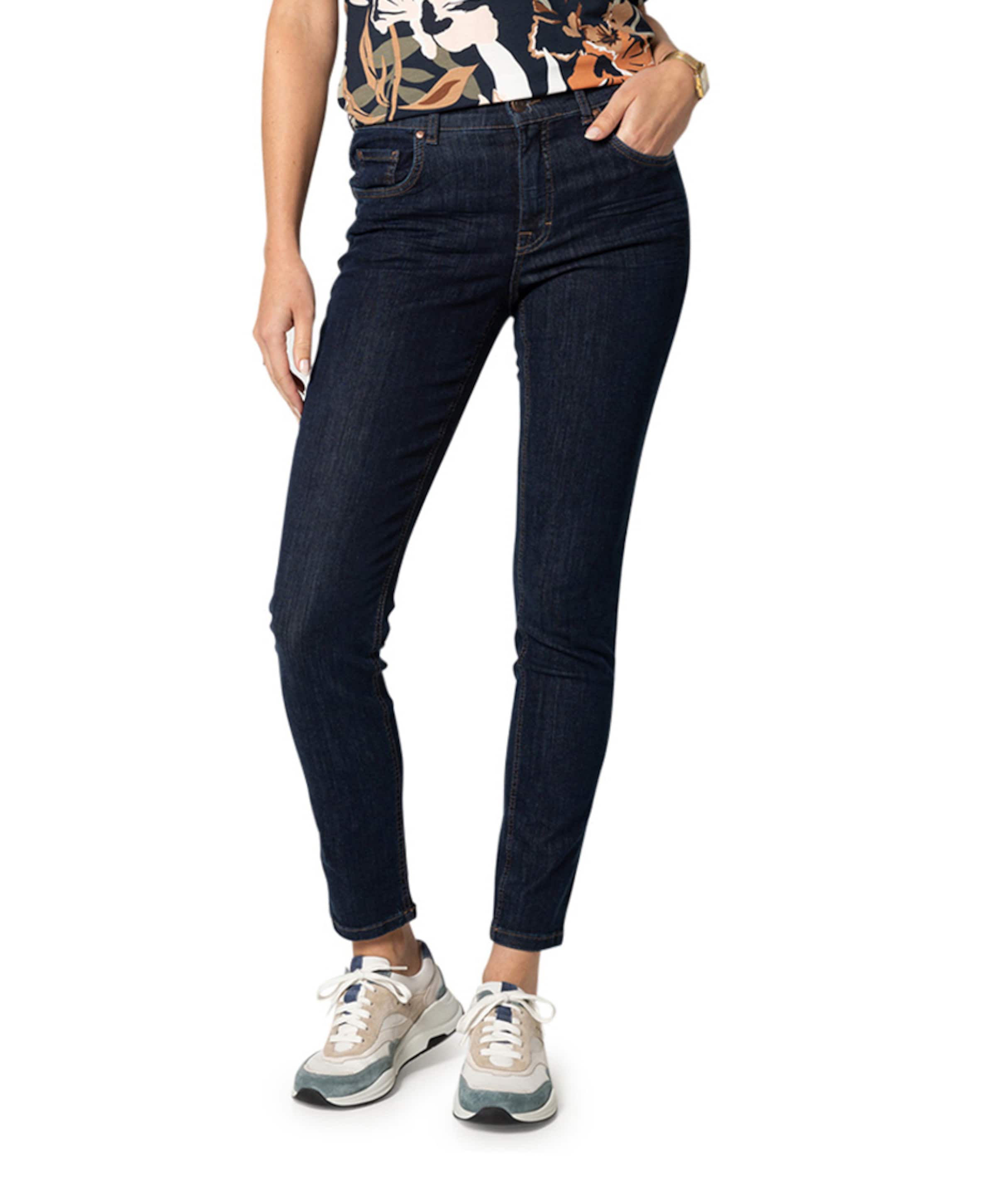 Skinny dames jeans blauw