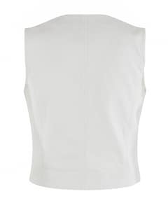 Dames gilet ecru