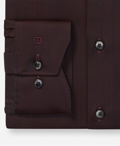 Overhemd lange mouw bordeaux