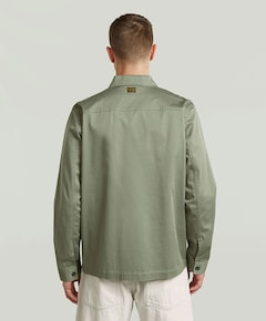Heren overshirt groen