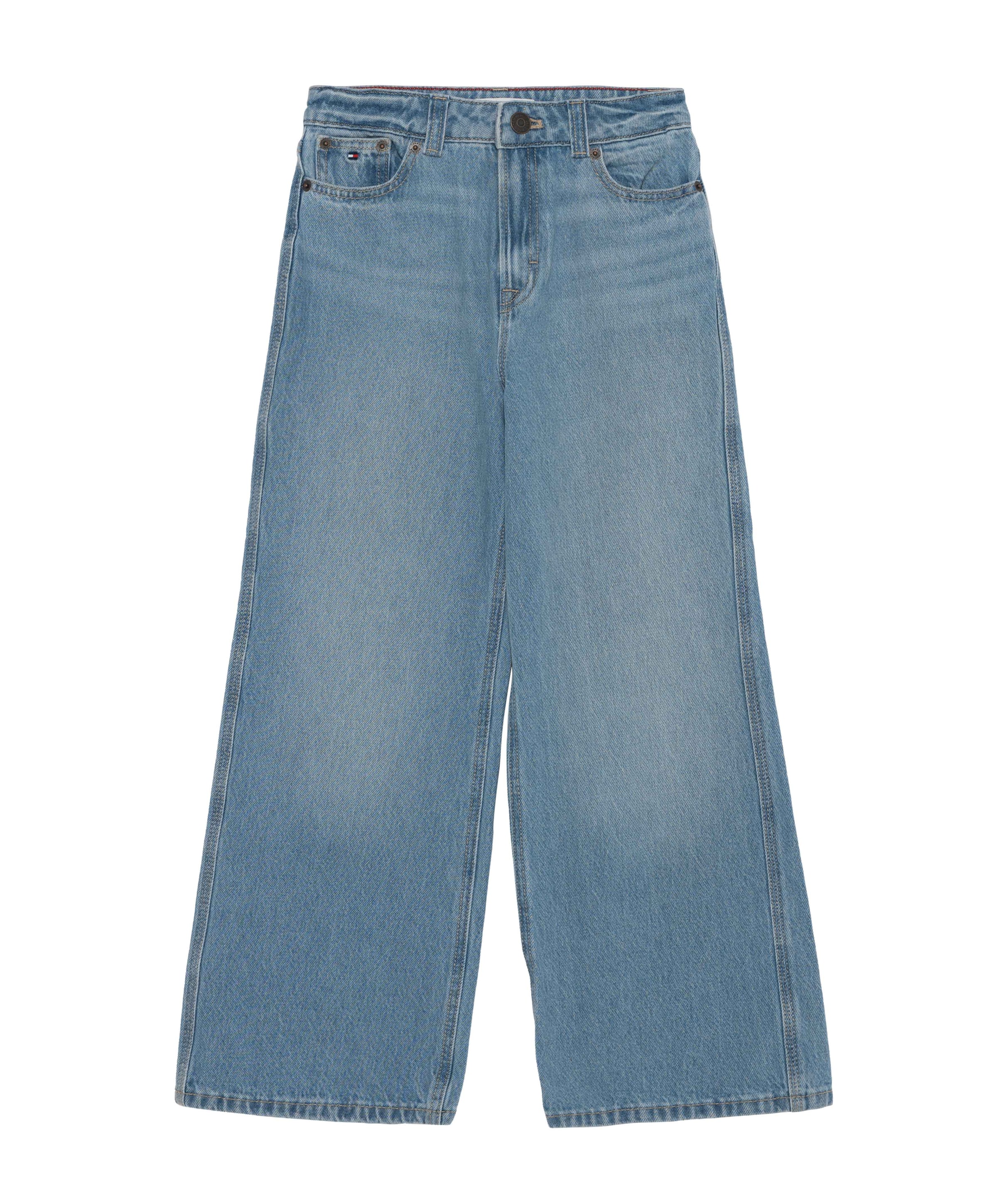 MABEL WIDE LEG LIGHT JEANS meisjes jeans blauw