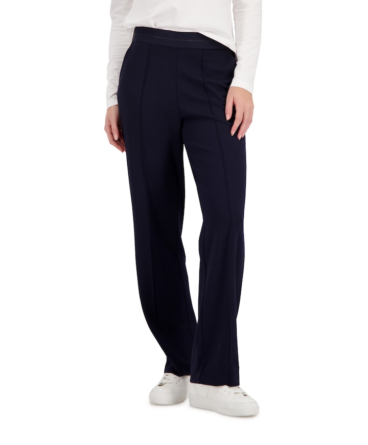 dames broek blauw