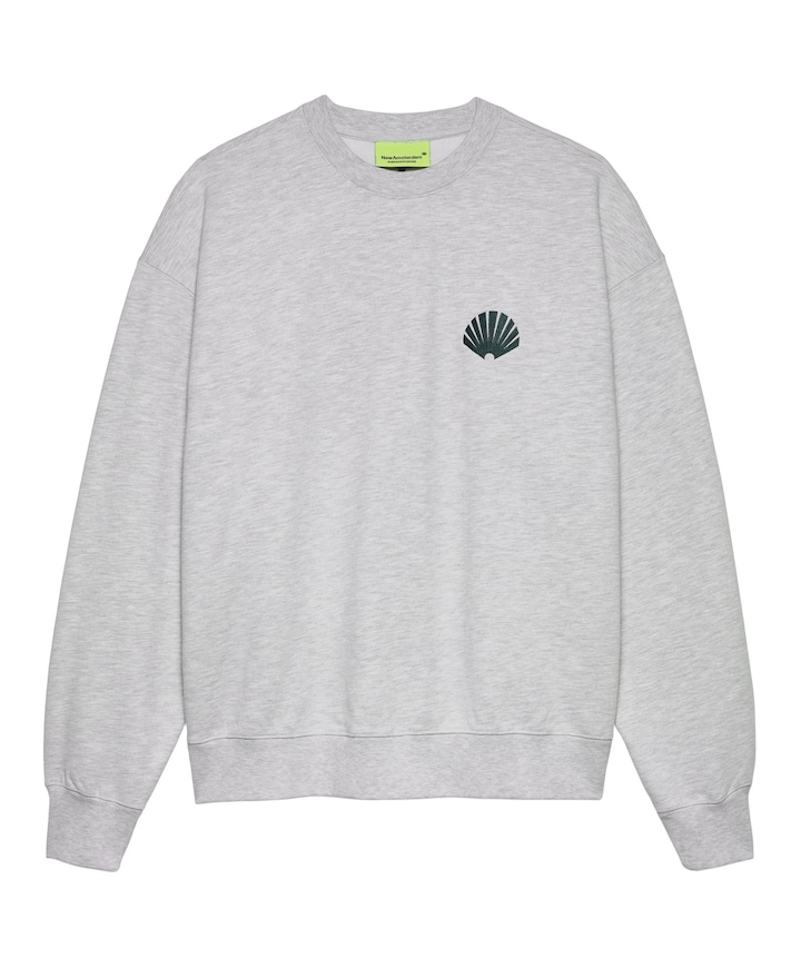 Heren sweater grijs