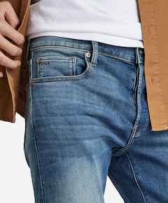 3301 Slim heren jeans blauw