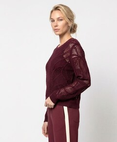 Dames trui bordeaux