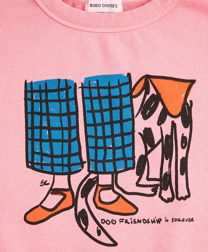 Meisjes sweater roze