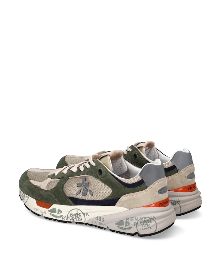 Mase25 heren sneakers groen