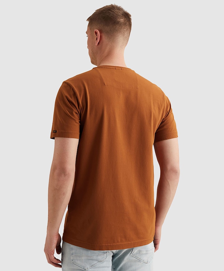 Heren t-shirt bruin